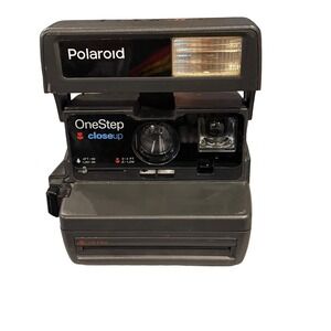 Vintage Polaroid 600 One Step Close Up Instant Camera Untested